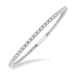 Stackable Diamond Flex Bangle