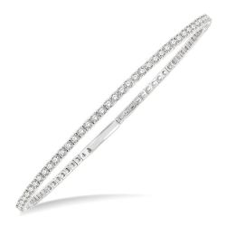 Stackable Diamond Flex Bangle