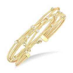 Diamond Spring Fashion Bangle
