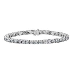Diamond Round Tennis Bracelet