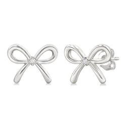 DorCelLux ArLuxNo 14K White Gold Diamond Fashion Earrings