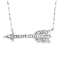 Silver Arrow Diamond Fashion Pendant