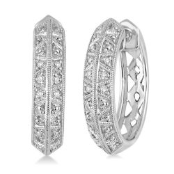 Andromeda Morgana 14K White Gold Diamond Fashion Earrings