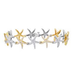Diamond Star Fish Bracelet