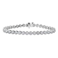 Diamond Round Tennis Bracelet