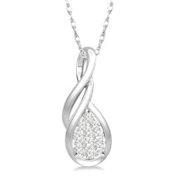 Zofia Pear Shape Shine Bright Diamond Fashion Pendant