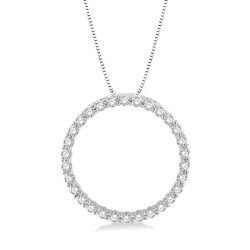 Harrier Heritage Circle Diamond Pendant