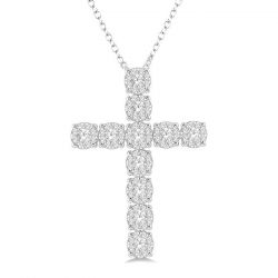 Shine Bright Essential Cross Diamond Pendant