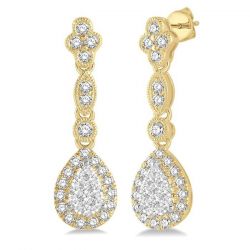 Pear Shape Shine Bright Diamond Earrings