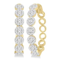 Shine Bright RaAe 14K White Gold Diamond Earrings