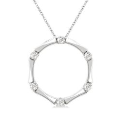 Aria Solstice Diamond Fashion Bamboo Pendant