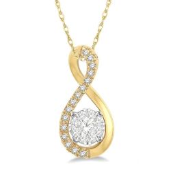 Artemis Round Shape Shine Bright Diamond Pendant