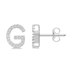 LuxRaTh IsArVel 14K White Gold Diamond Earrings