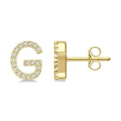 OnOnMir 14K White Gold Diamond Earrings