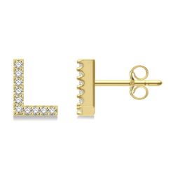 ZenOraZen 14K White Gold Diamond Earrings