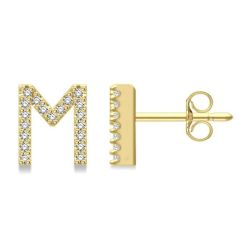 VelLuxVio 14K White Gold Diamond Earrings