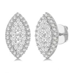 Marquise Shape Shine Bright Diamond Earrings