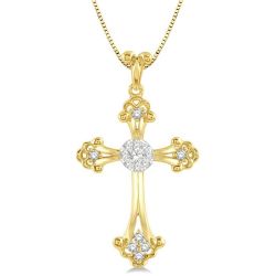 Peregrine Ballet Cross Shine Bright Diamond Fashion Pendant