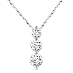 Nocturne Thorn 3 Stone Diamond Fashion Pendant