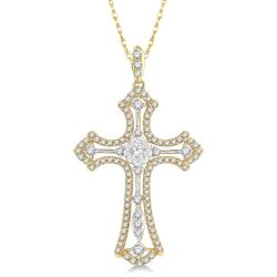 Cross Shine Bright Diamond Fashion Pendant