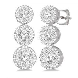 Past Present & Future Shine Bright Diamond Earrings