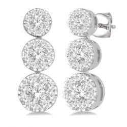 Past Present & Future Shine Bright Diamond Earrings