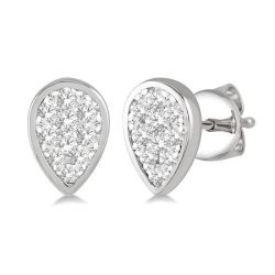 Pear Shape Shine Bright Essential Diamond Earrings