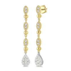 Pear Shape Shine Bright Diamond Earrings