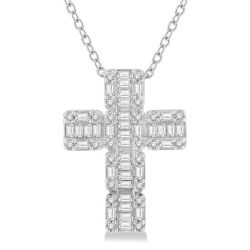 Kestrel Minerva Cross Fusion Diamond Fashion Pendant