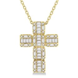 Cross Fusion Diamond Fashion Pendant