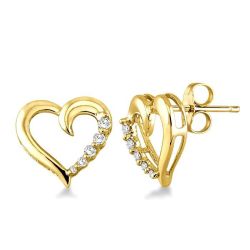 RaIonNo PhoLysPho 14K White Gold Diamond Earrings