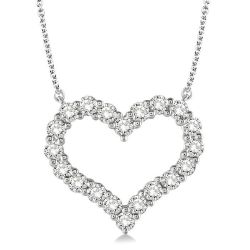 Quiana Helios Heart Shape Diamond Pendant