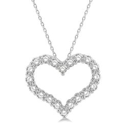 Aria Wren Heart Shape Diamond Fashion Pendant