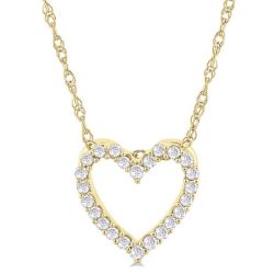 Nettle Dione Heart Shape Diamond Fashion Pendant