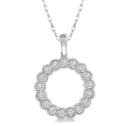 Quorra Circle Diamond Fashion Pendant