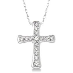 Prairie Isolde Cross Diamond Fashion Pendant