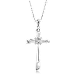 Cross Diamond Fashion Pendant