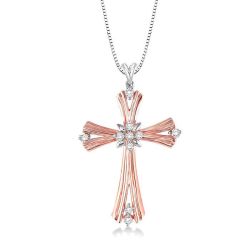 Cross Diamond Fashion Pendant