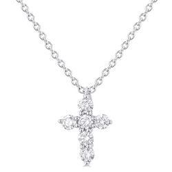 Atlas Echo 6 Stone Cross Diamond Fashion Pendant