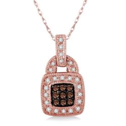 Umber Lysandra Champagne Diamond Fashion Pendant