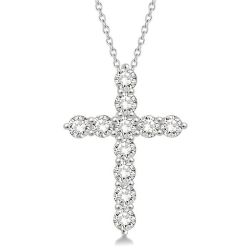Artemis Luna Cross Diamond Fashion Pendant
