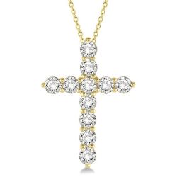 Lilith Nocturne Cross Diamond Fashion Pendant
