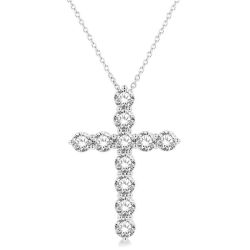 Rhea Willow Cross Diamond Fashion Pendant