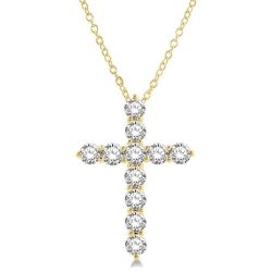 Cinder Celestia Cross Diamond Fashion Pendant