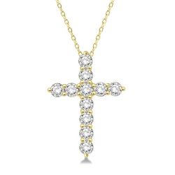 River Zofia Cross Diamond Fashion Pendant