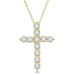 Élan Gala Cross Diamond Fashion Pendant