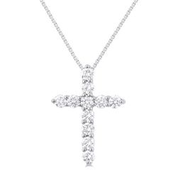 Tempest Yvaine Cross Diamond Fashion Pendant