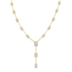 Vale Fusion Diamond Bar Necklace