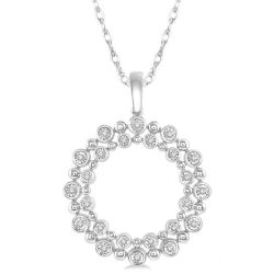 Penrose Circle Diamond Fashion Pendant