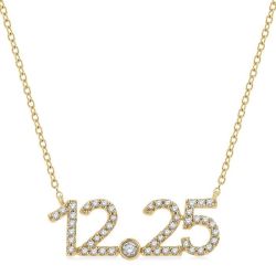 Date '12.25' Diamond Necklace